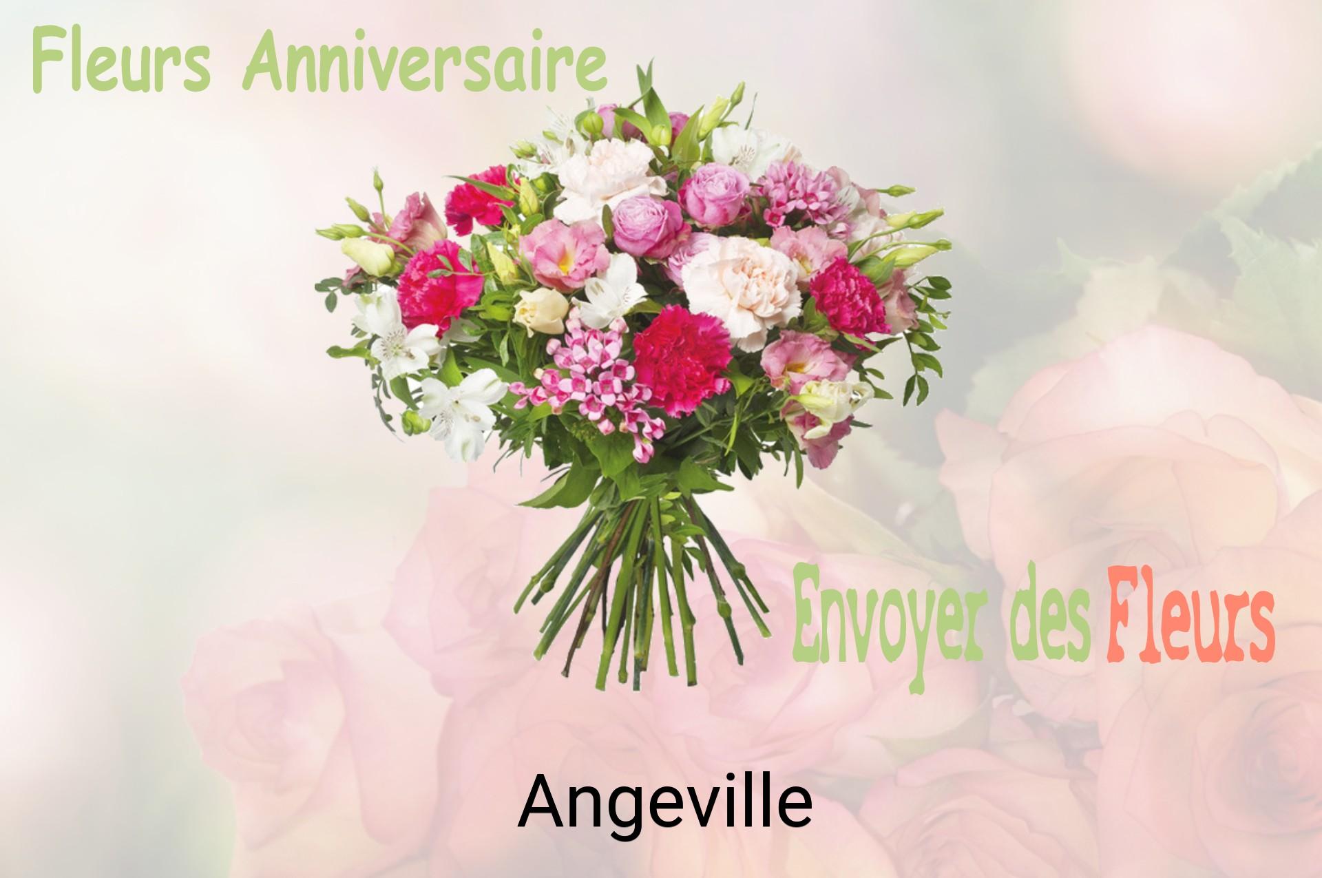 Bouquet de fleurs d’anniversaire livré à Angeville
