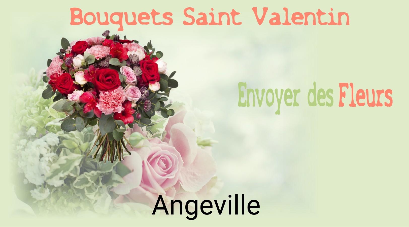 Roses de Saint-Valentin livrées à Angeville